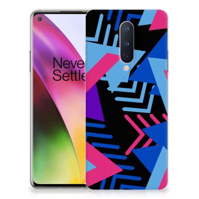 OnePlus 8 TPU Hoesje Funky Triangle