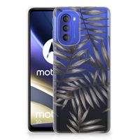 Motorola Moto G51 5G TPU Case Leaves Grey - thumbnail