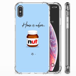 Apple iPhone Xs Max Beschermhoes Nut Home