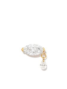 MARIA TASH boucle d'oreille Teardrop Marquise en or 18ct