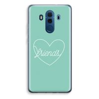 Friends heart pastel: Huawei Mate 10 Pro Transparant Hoesje