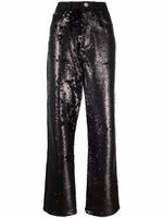 Philipp Plein jean à taille haute - Noir - thumbnail