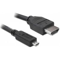 DeLOCK 3m HDMI HDMI kabel HDMI Type A (Standaard) HDMI Type D (Micro) Zwart - thumbnail