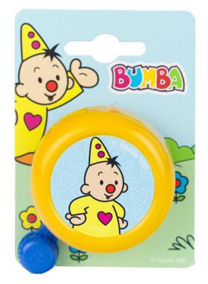 Studio 100 fietsbel Bumba junior staal 55 mm geel Studio 100 fietsbel Bumba junior staal 55 mm geel