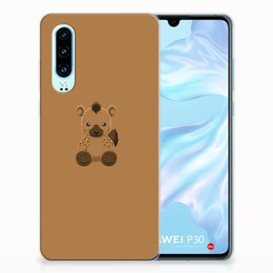 Huawei P30 Telefoonhoesje met Naam Baby Hyena