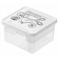 SmartStore - SmartStore Deco Opbergbox 12 Naaidoos 8 liter - Polypropyleen - Wit