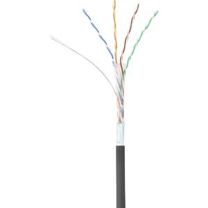 Renkforce RF-4732884 RJ45 Netwerkkabel, patchkabel CAT 5e F/UTP 5.00 m Zwart Snagless 1 stuk(s)