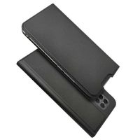 Xiaomi Mi 10 Lite Standcase Hoesje Grijs met Pashouder