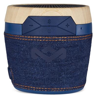 The House Of Marley Chant Mini Mono draadloze luidspreker Zwart, Blauw, Hout The House Of Marley Chant Mini Mono draadloze luidspreker Zwart, Blauw, Hout