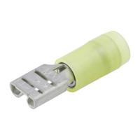 Molex 190190049 Platte stekker (female) Insteekbreedte: 4.75 mm Insteekdikte: 0.81 mm 1 stuk(s) Bulk