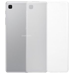 Antislip Samsung Galaxy Tab A7 Lite TPU Hoesje - Doorzichtig