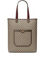 Gucci grand sac cabas Ophidia - Tons neutres - thumbnail