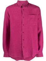 Vilebrequin chemise Caroubis en lin à manches longues - Rose - thumbnail