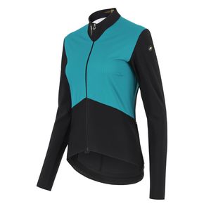 Assos UMA GTV spring/fall fietsjas C2 turqoise green dames L