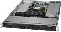 Supermicro SuperServer 5019P-WTR Intel C622 LGA 3647 Rack (1U) zwart – Server Barebone (Intel C622, LGA 3647, Intel, Intel® DDR4-768 GB)