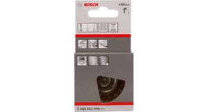 Bosch Accessories 2608622008 Komborstel, messing, gegolfde draad, 50 mm, 0,2 mm, 4500 omw/min Schacht-Ø 6 mm 1 stuk(s)