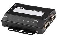 ATEN 2-Port RS-232 Secure Device Server Over Ethernet, W126427576 (Server Over Ethernet Transmissie 2-Port RS-232 Secure Device Server, 10/100Base-T(X), DC, 100-240)