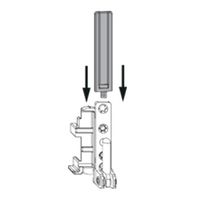 MACO Afdekkap Lang Hoeklager DT/TR Wit Multitrend/Multimatic 41743