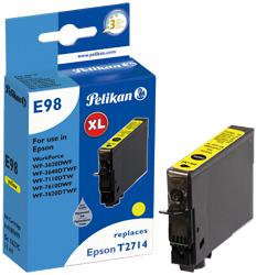 Pelikan Inktcartridge geel E98 (4109699) inkt Compatibel met Epson T2714