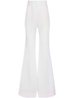 Nina Ricci pantalon évasé à taille haute - Blanc - thumbnail