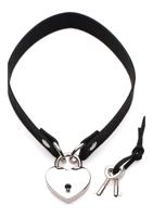 Lock-It Heart Lock and Key Choker - thumbnail