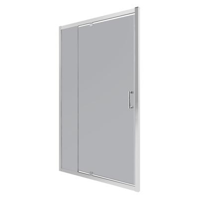Kerra Optimo D3 douchedeur grijsglas 140x190cm chroom Kerra Optimo D3 douchedeur grijsglas 140x190cm chroom