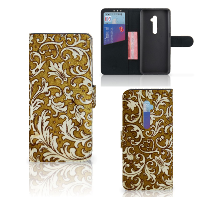 Wallet Case OPPO Reno2 Barok Goud