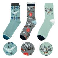 Harry Potter Socks 3-Pack Hedwig - thumbnail