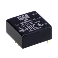 Mean Well DKMW06G-05 DC/DC-converter 48 V 5 V 0.6 A 6 W Aantal uitgangen: 2 x Inhoud 1 stuk(s)