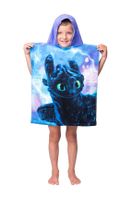 Hoe Tem je een Draak Poncho Toothless & Light Fury - 50 x 115 cm - Katoen