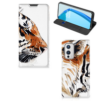 Bookcase OnePlus 9 Watercolor Tiger