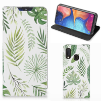 Samsung Galaxy A20e Smart Cover Leaves