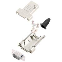 encitech DTSL09-LJSRG-T-DMP-W-K 6355-8040-21 D-sub male connectorset 180 ° Aantal polen: 9 Soldeerkelk 1 stuk(s)