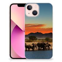 iPhone 13 mini TPU Hoesje Olifanten - thumbnail