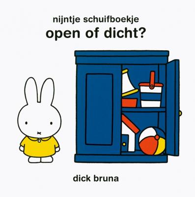 Dick Bruna Nijntje schuifboekje open of dicht?