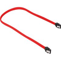 Sharkoon Sata 3 SATA-kabel 0,6 m SATA 7-pin Zwart, Rood - thumbnail