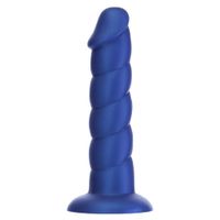 Addiction - Fantasy Addiction Dildo met Zuignap 20 cm Unicorn Blauw - thumbnail