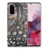 Samsung Galaxy S20 TPU Hoesje Krokodillenprint