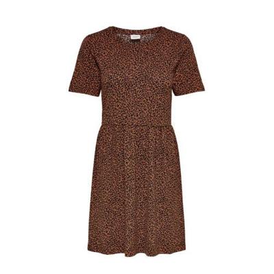 JDY jurk JDYKIRKBY met all over print rood