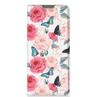 OPPO Find X5 Smart Cover Butterfly Roses - thumbnail