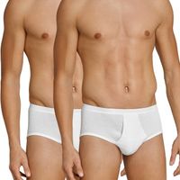 Schiesser 2 stuks Original Classics Double Rib Briefs * Actie *