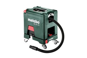 Metabo AS 18 L PC Droogzuiger Set 7.50 l Zonder accu, Stofklasse L gecertificeerd