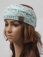 Autumn And Winter fashion hairpin ski cap handmade knitted headband