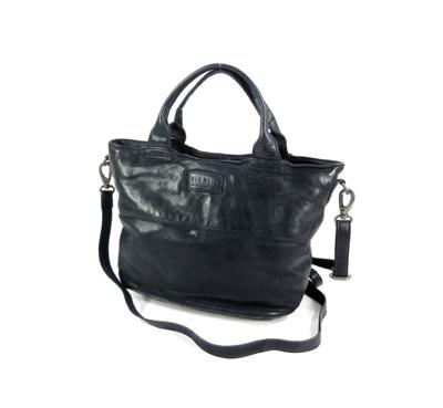 PAINT ROCK dames handtas schoudertas M zwart