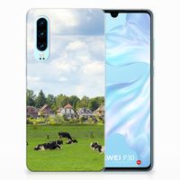 Huawei P30 TPU Hoesje Koeien - thumbnail