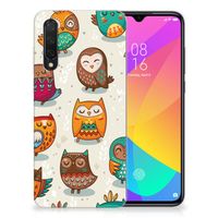 Xiaomi Mi 9 Lite TPU Hoesje Vrolijke Uilen