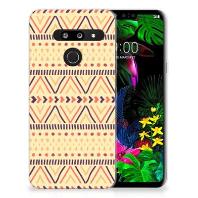 LG G8 Thinq TPU bumper Aztec Yellow