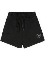 adidas by Stella McCartney short de sport à logo imprimé - Noir - thumbnail