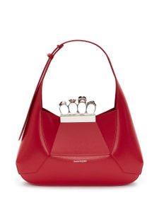 Alexander McQueen sac porté épaule à ornements en cristal - Rouge