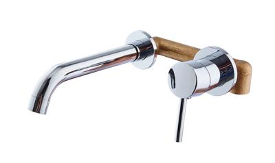 Saniclear Talpa inbouw wastafelkraan chroom met inbouwdeel Saniclear Talpa inbouw wastafelkraan chroom met inbouwdeel